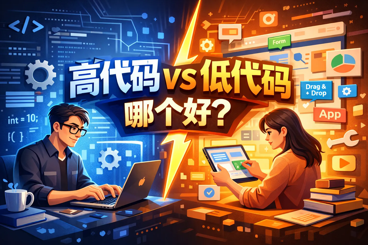 高代码和低代码哪个好