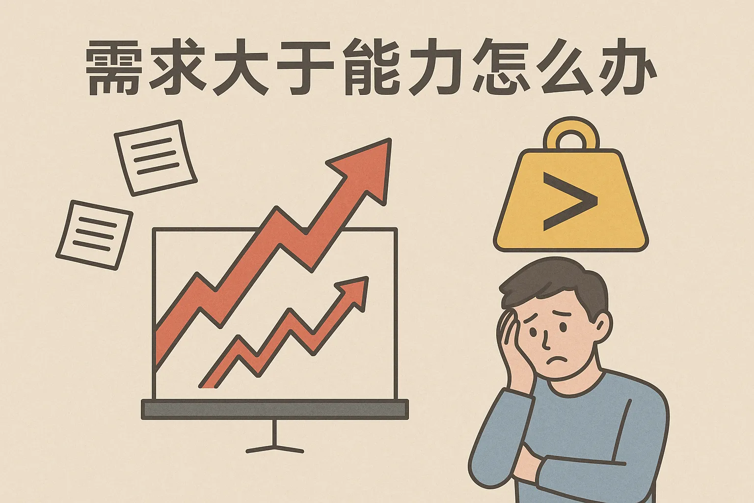 需求大于能力怎么办