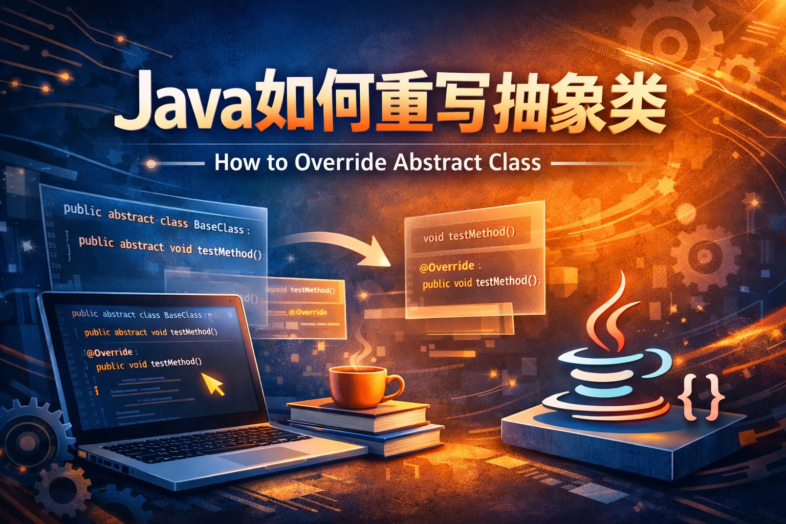 java如何重写抽象类