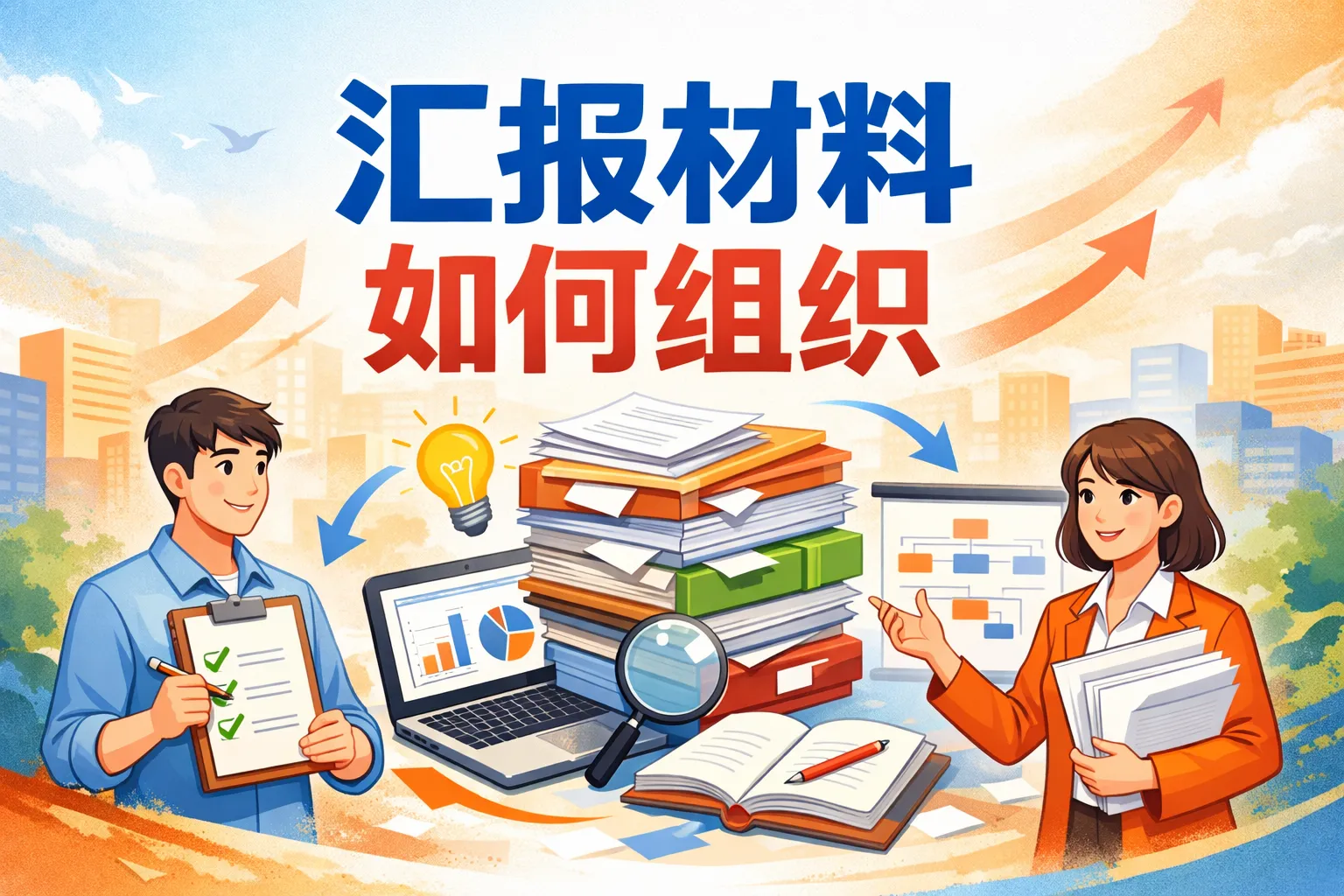 汇报材料如何组织