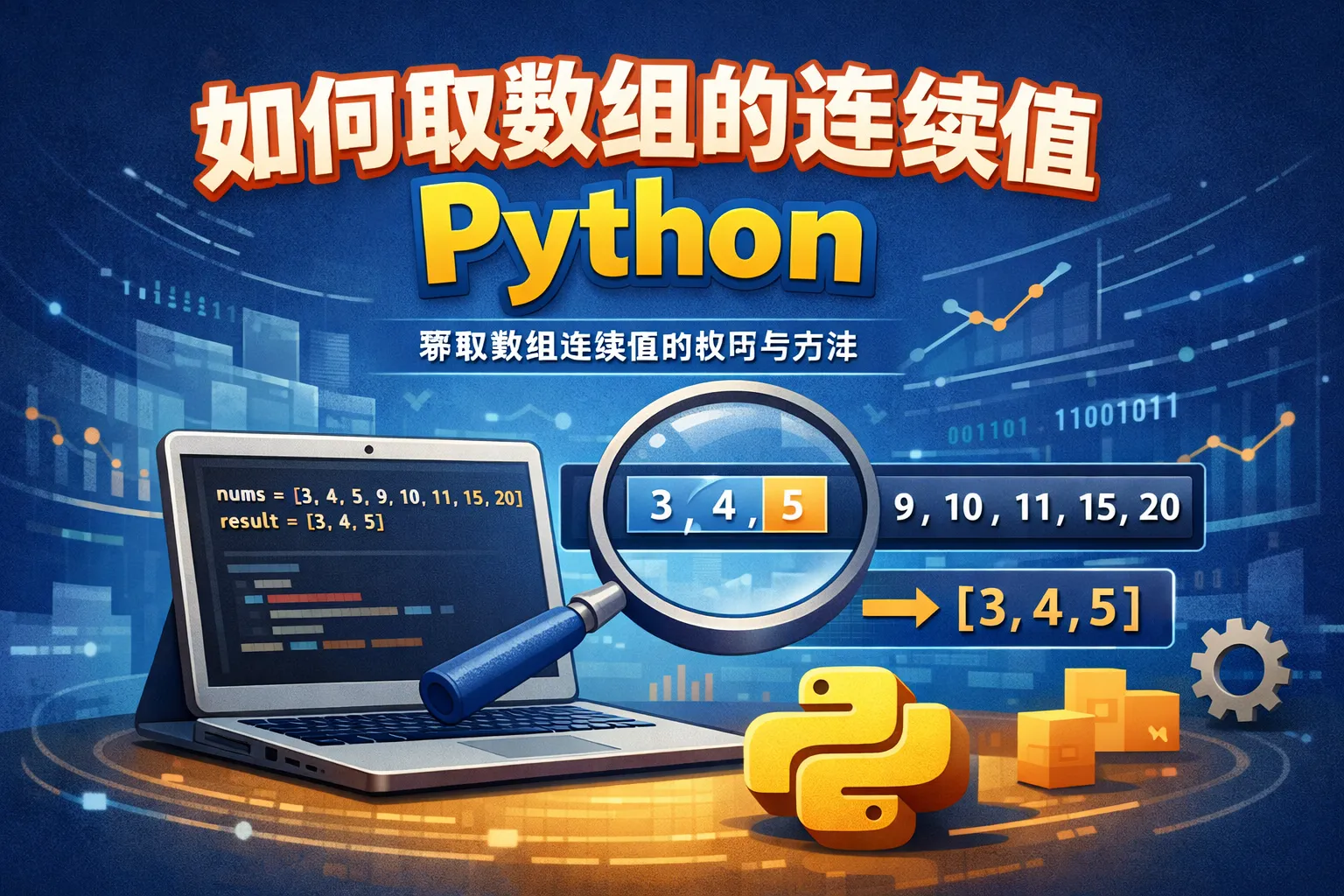 如何取数组的连续值python