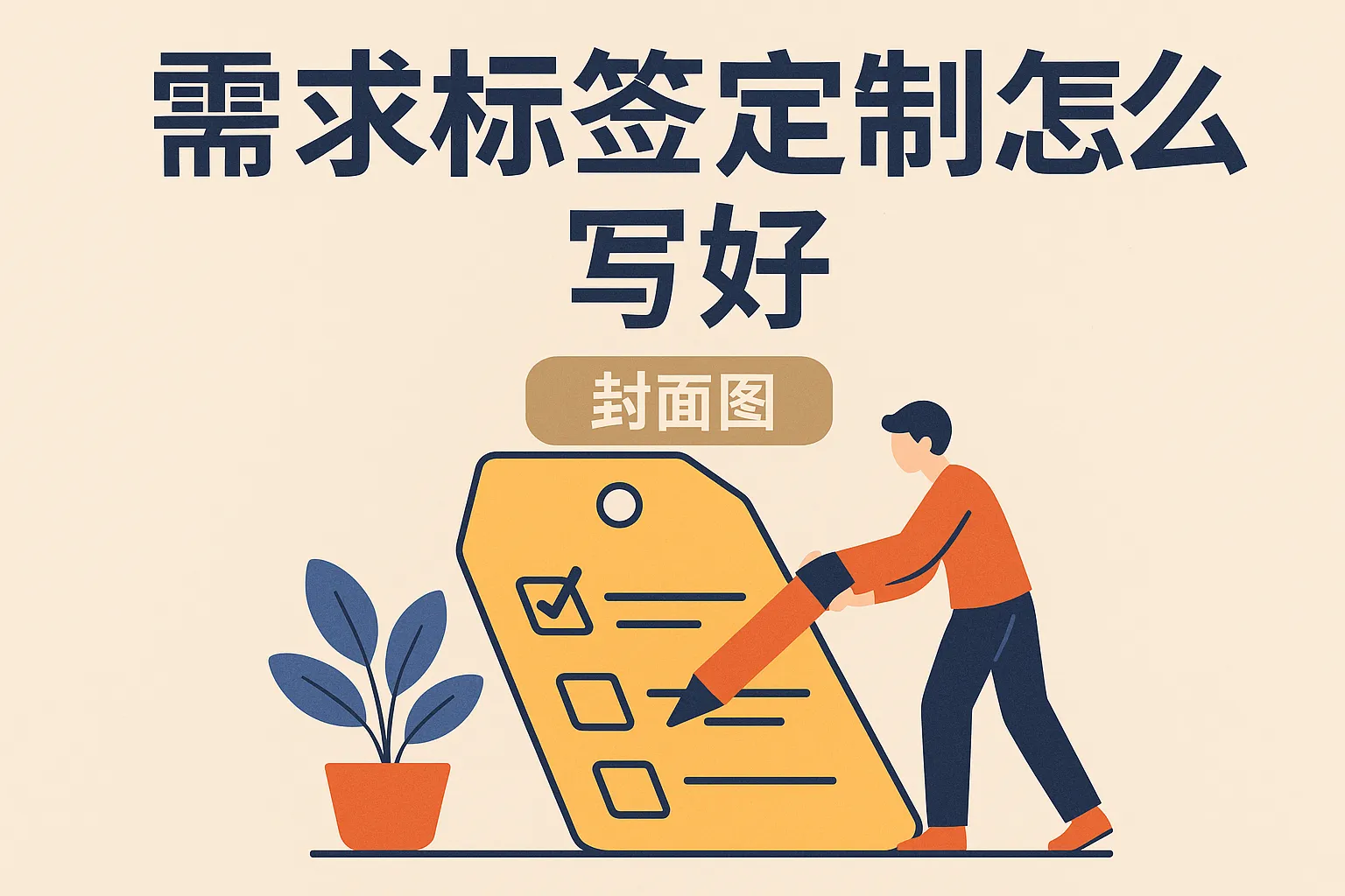 需求标签定制怎么写好