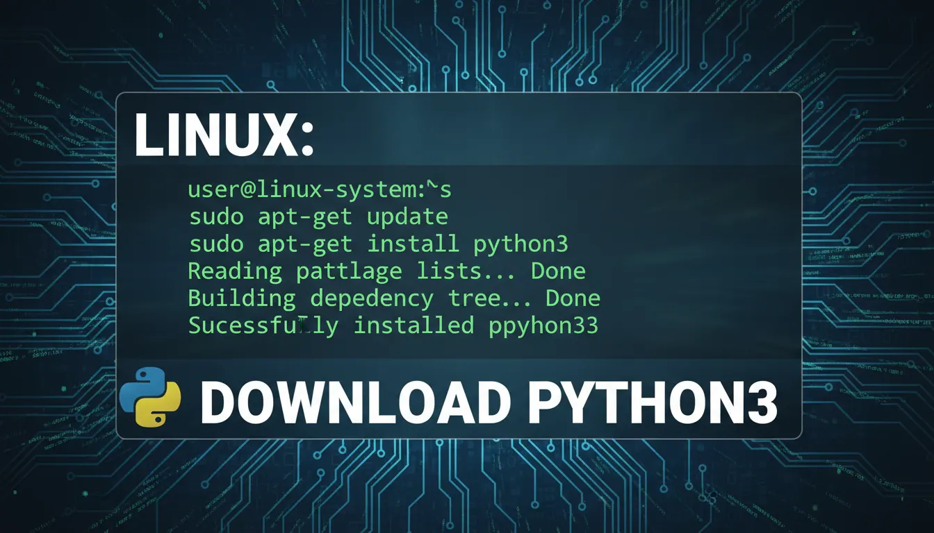 python3 Images High Quality Grahic linux如何下载python3
