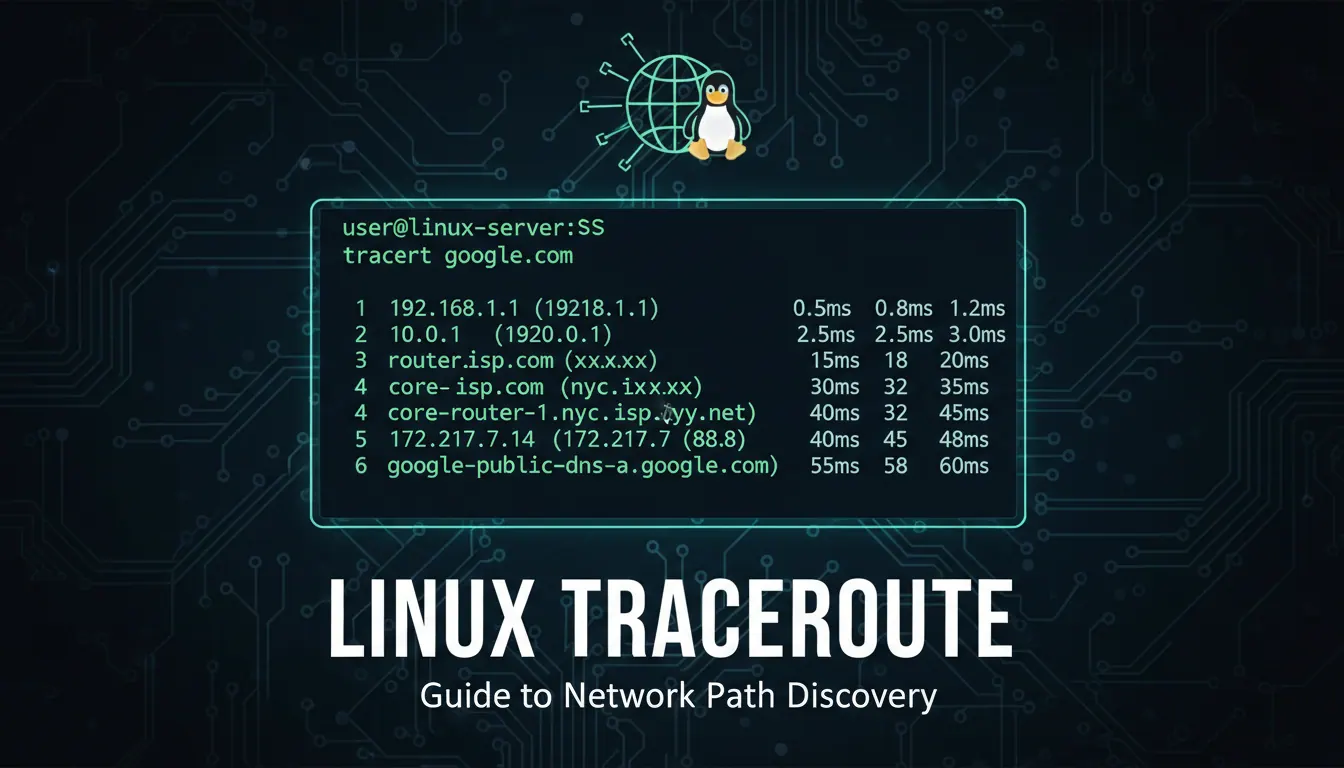 linux下如何使用tracert