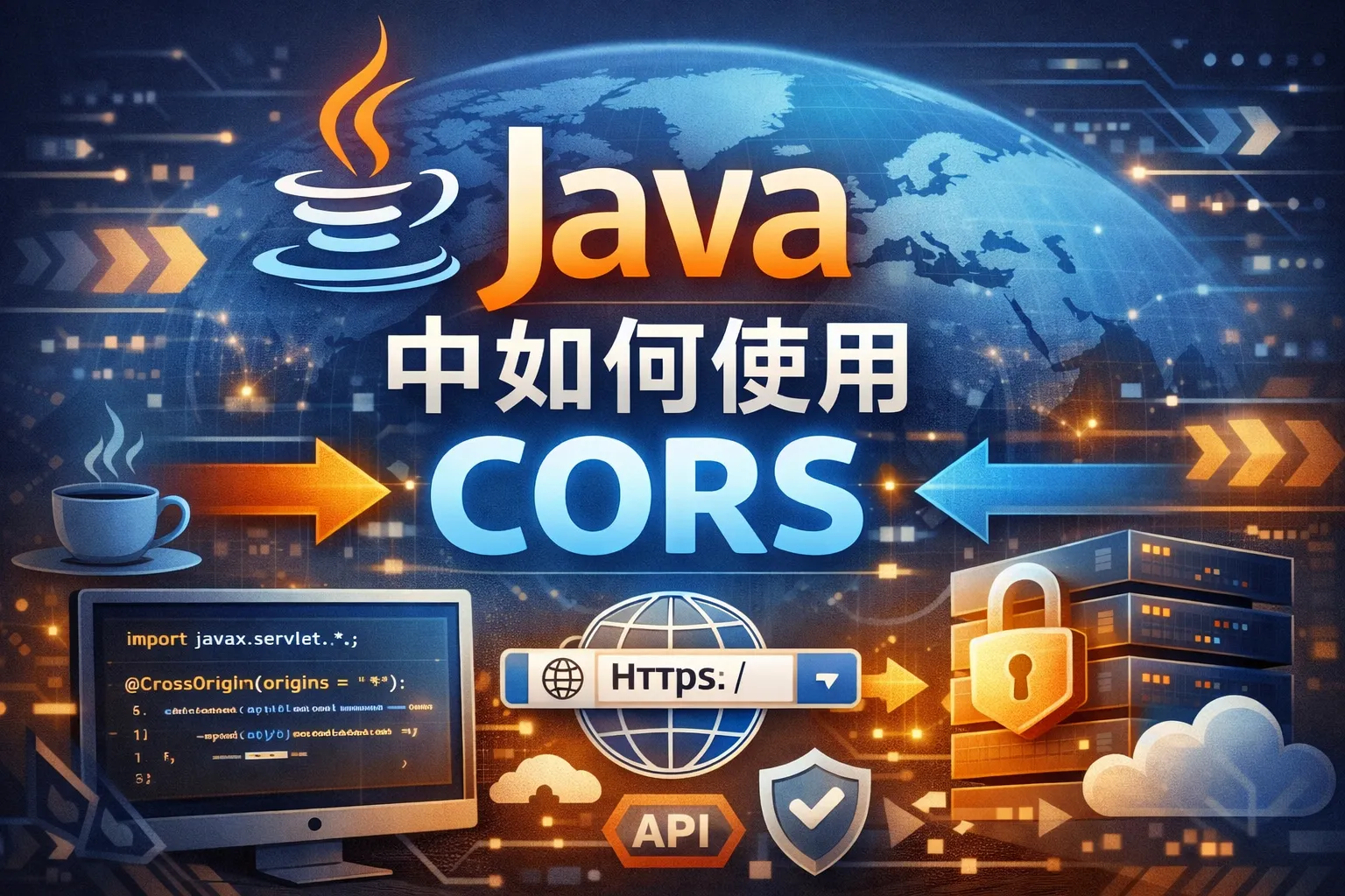 java中如何使用cors