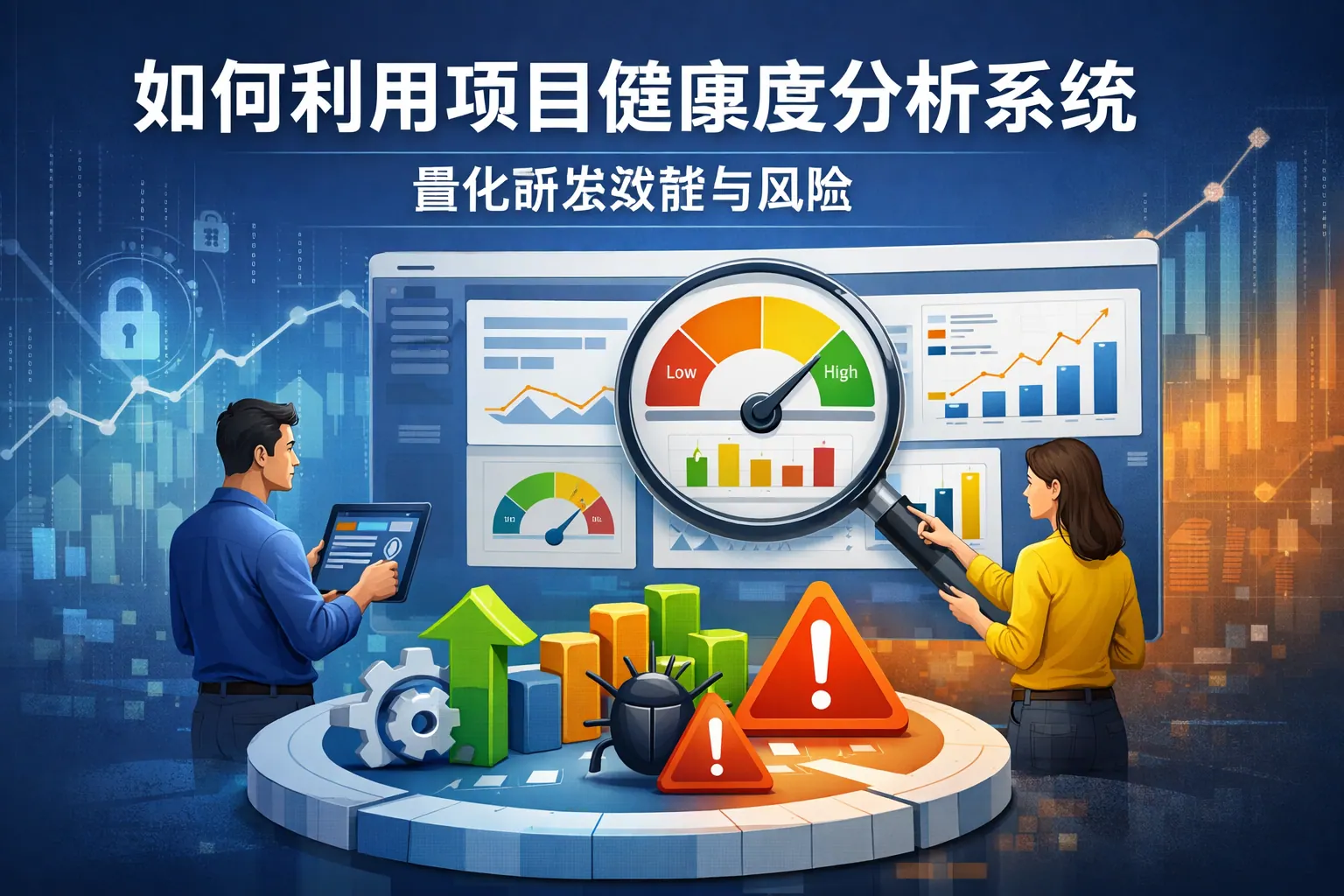如何利用项目健康度分析系统量化研发效能与风险
