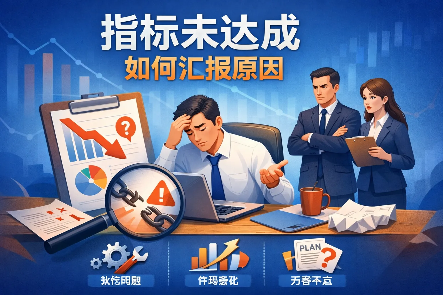 指标未达成如何汇报原因
