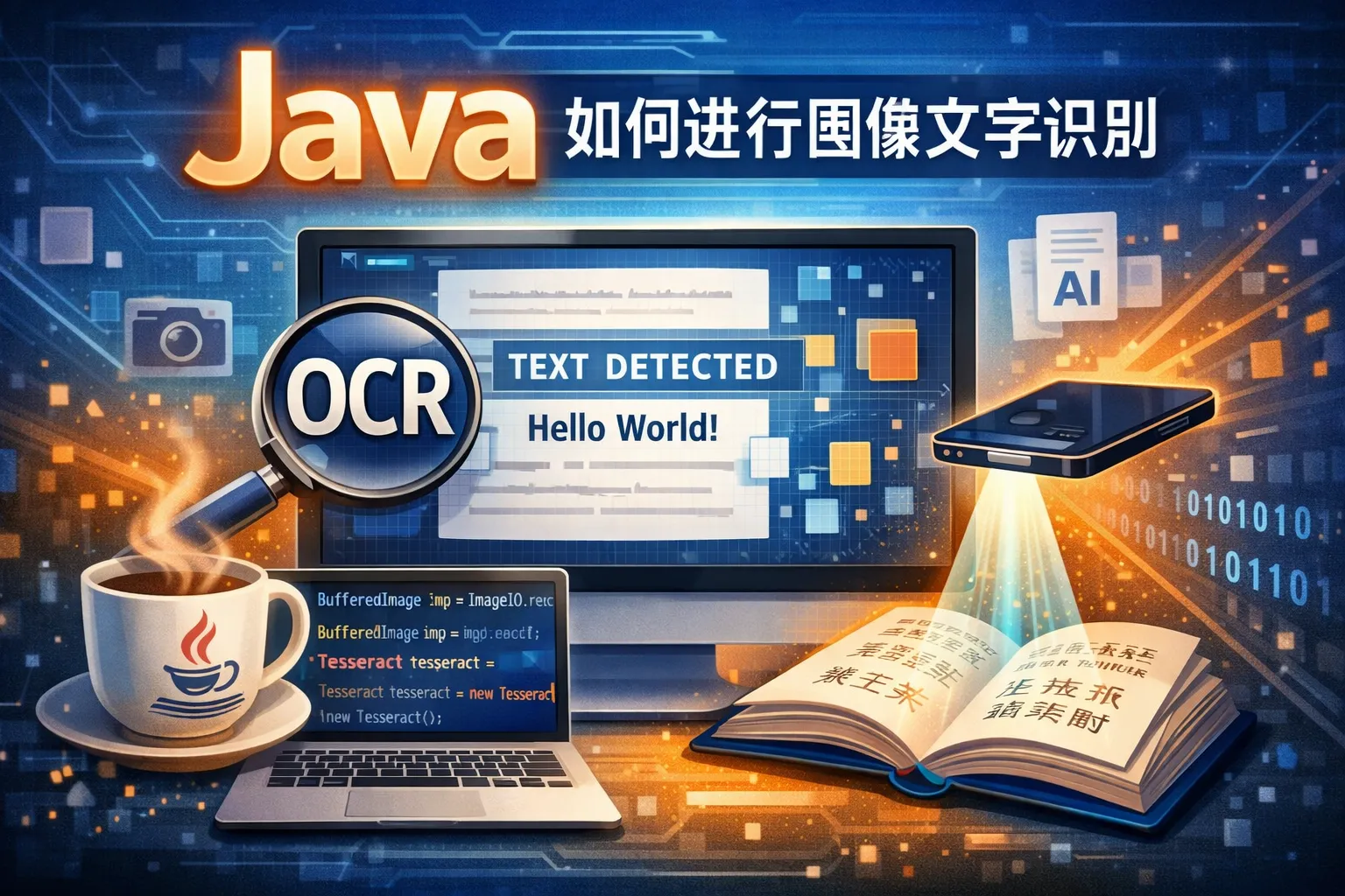java如何进行图像文字识别