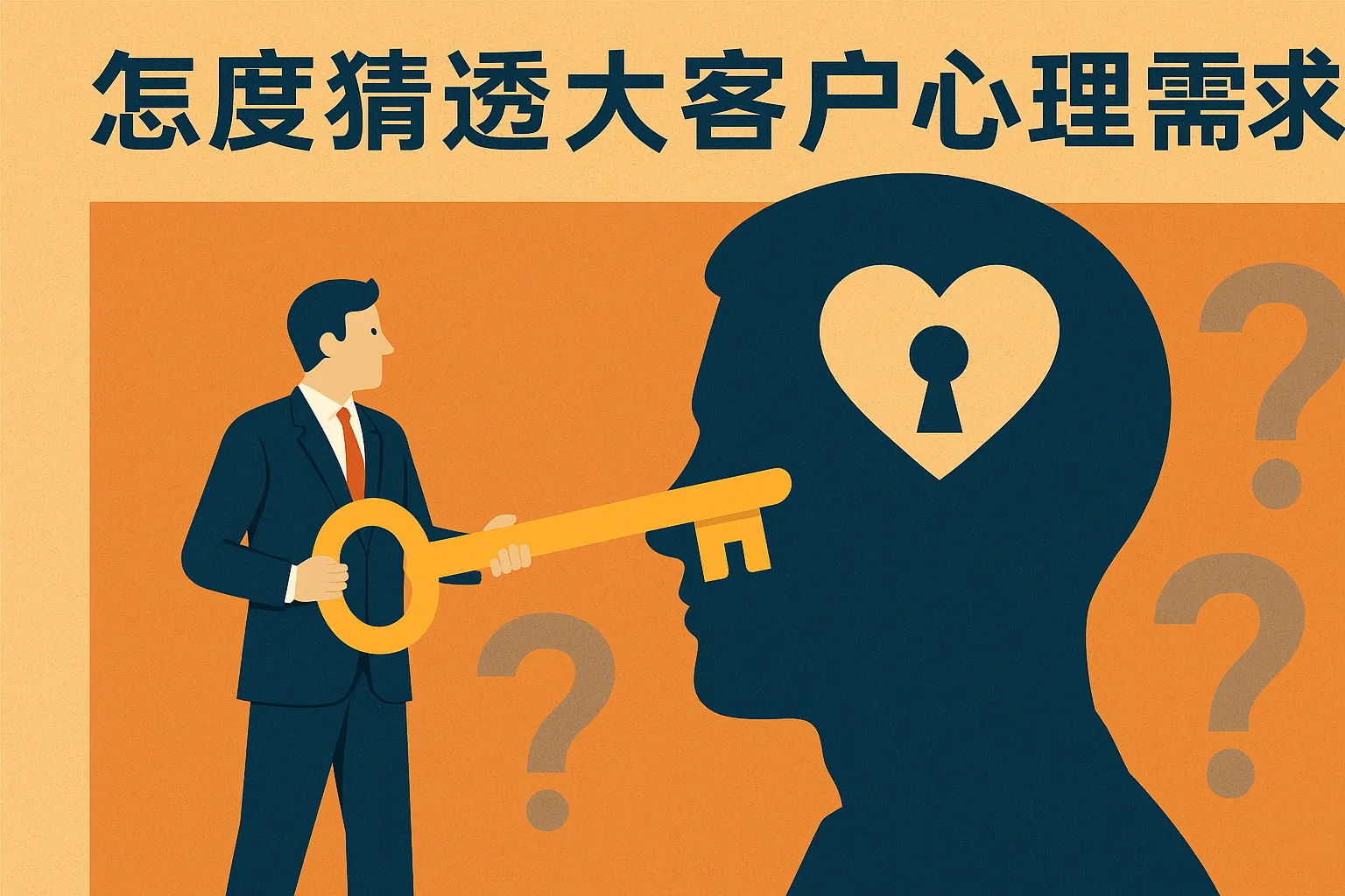 怎么猜透大客户心理需求