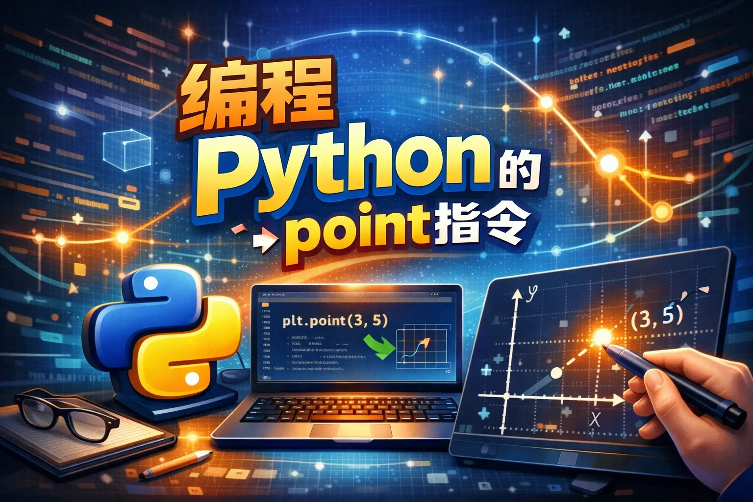 编程python的point指令