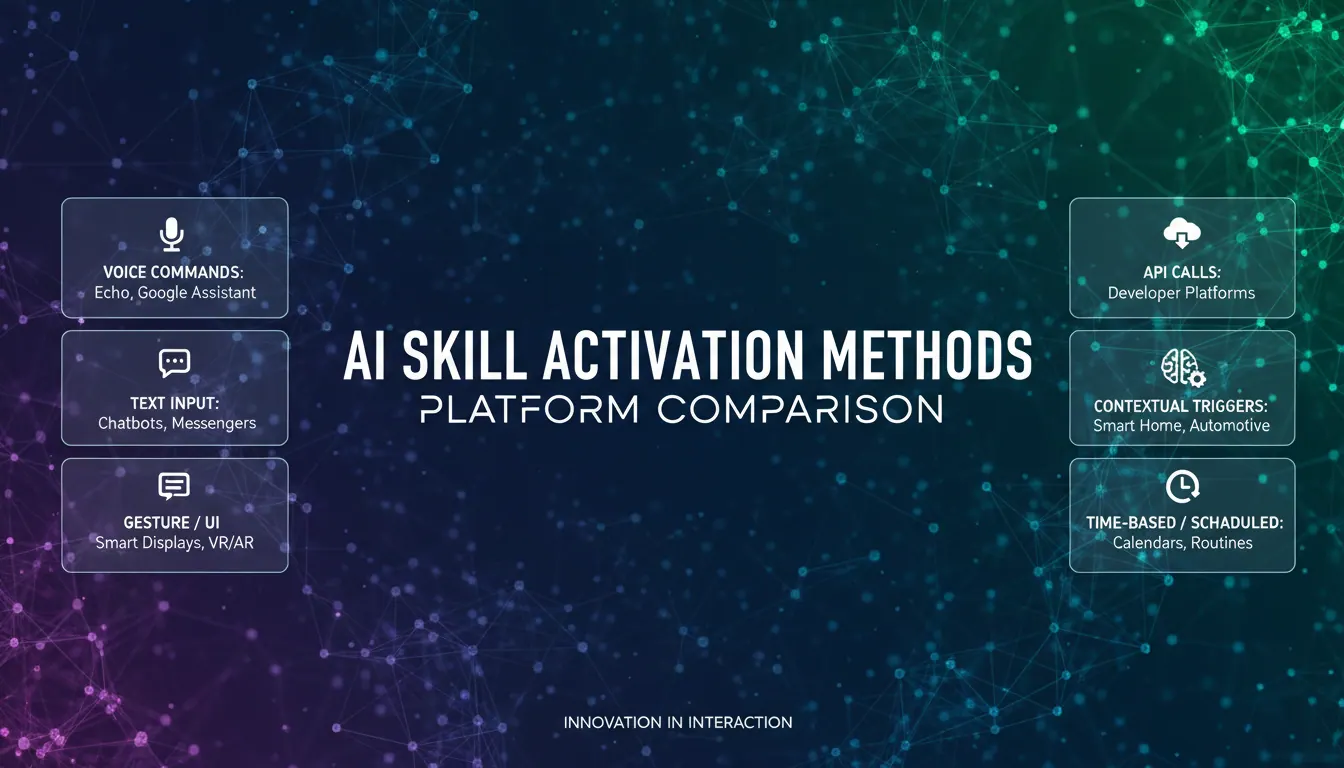 AI Skill不同平台触发方式对比