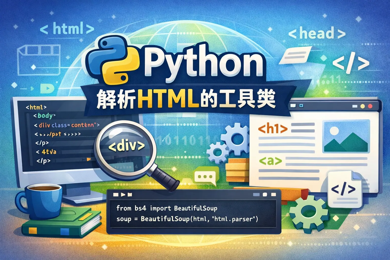 python解析html的工具类