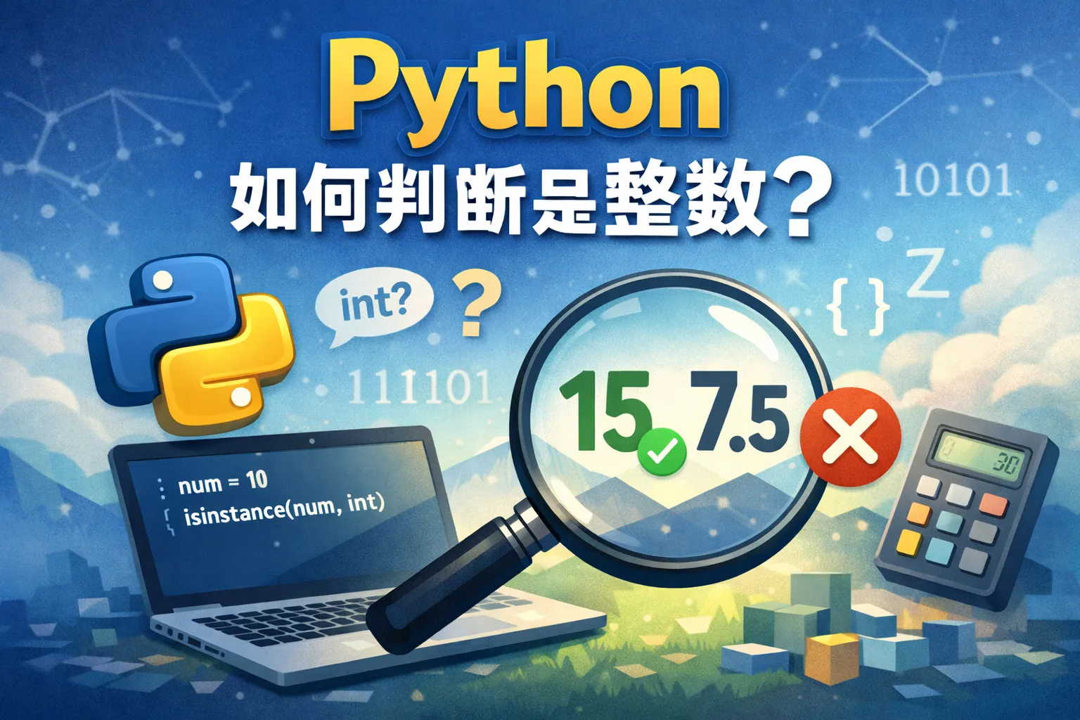 python 如何判断是整数