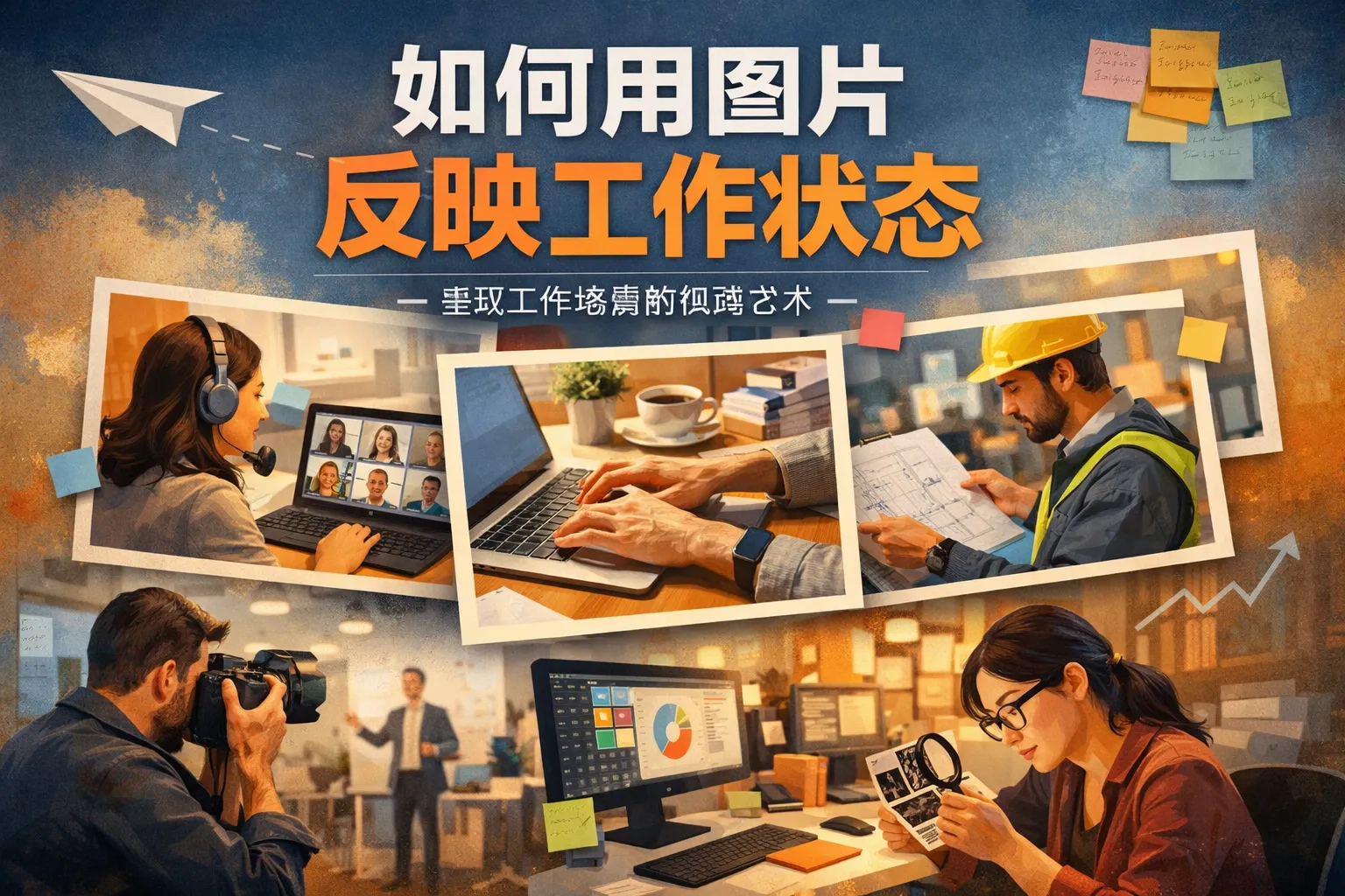 如何用图片反映工作状态