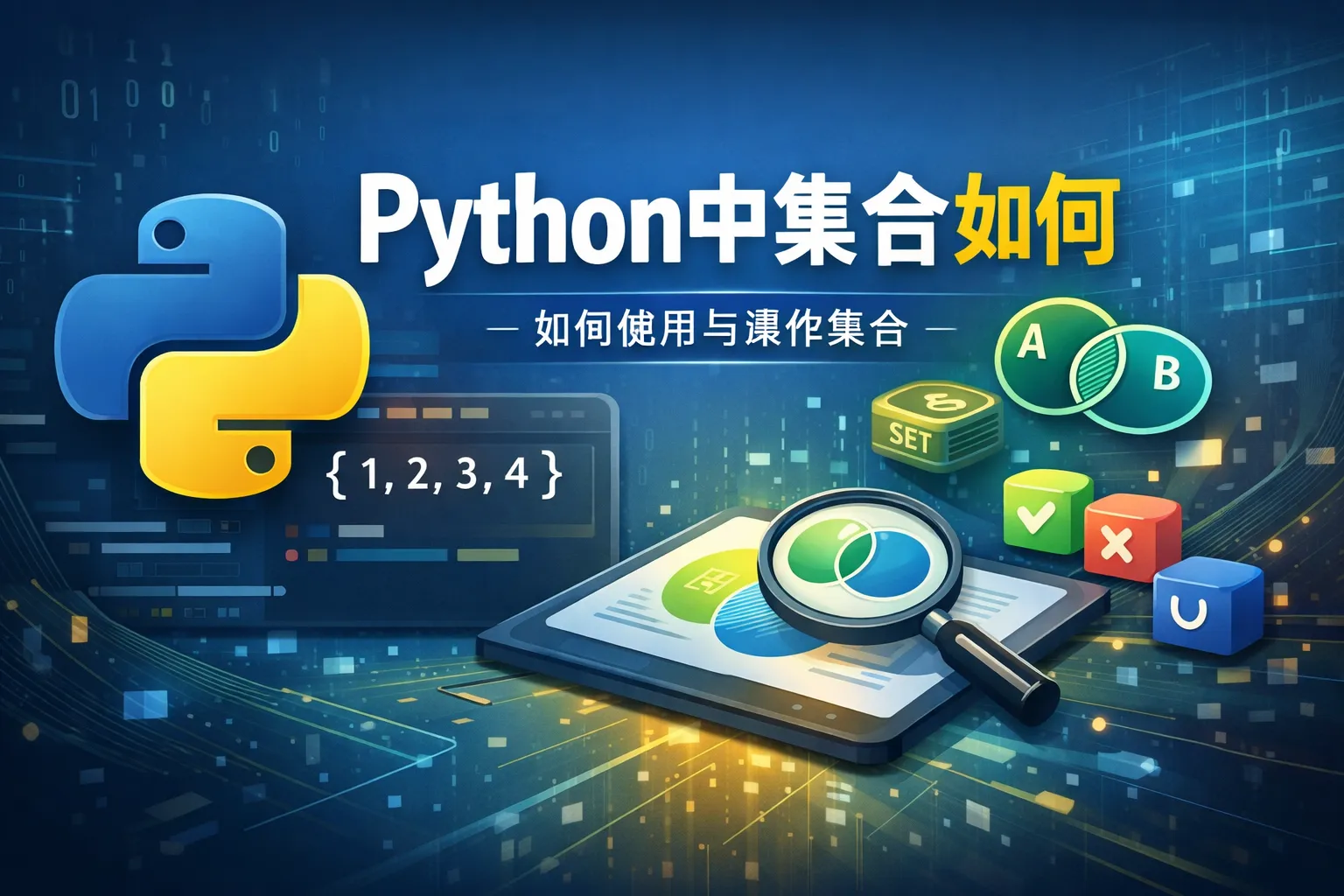python中集合如何