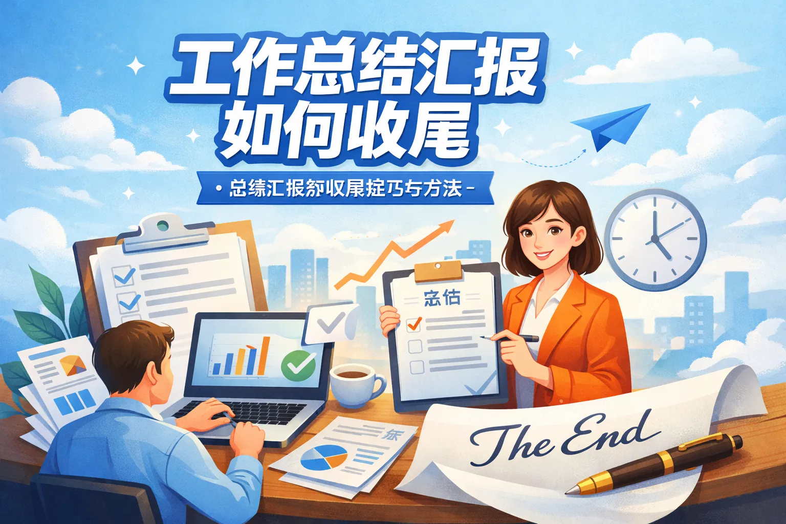 工作总结汇报如何收尾