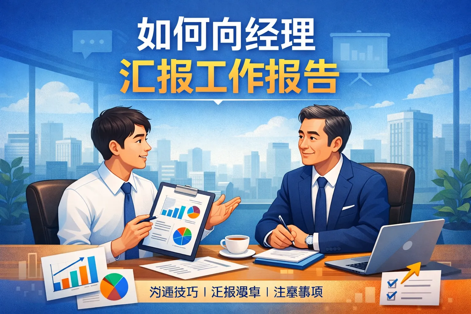 如何向经理汇报工作报告