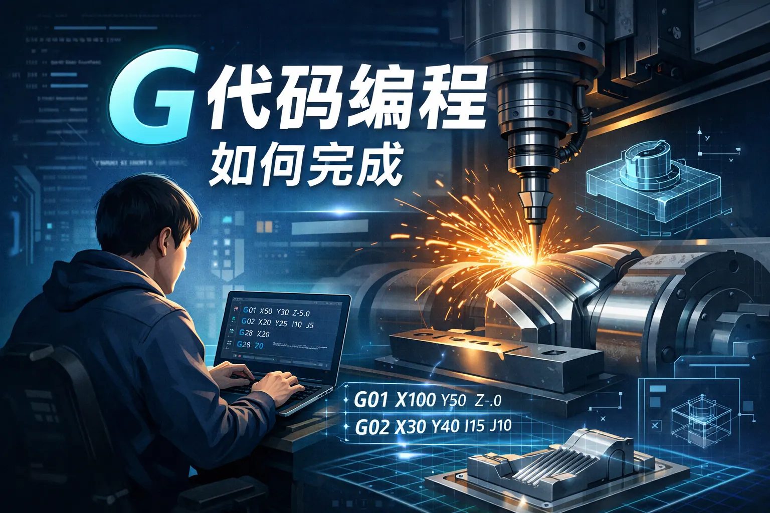 g代码编程如何完成