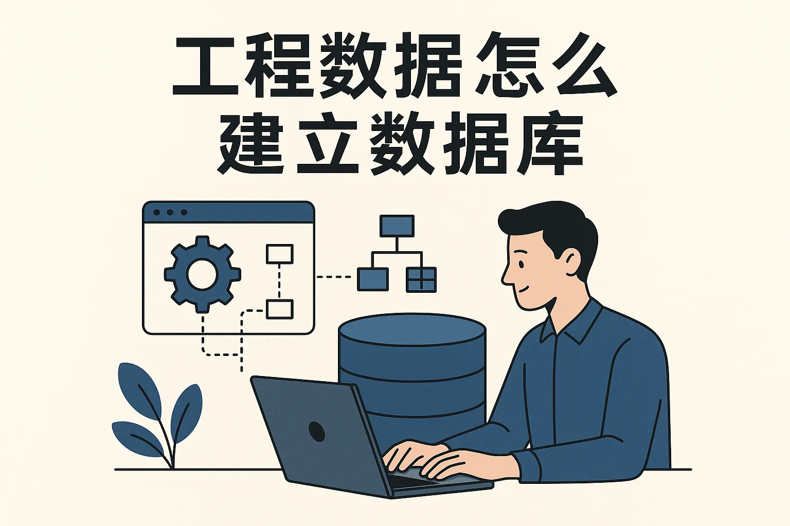 工程数据怎么建立数据库