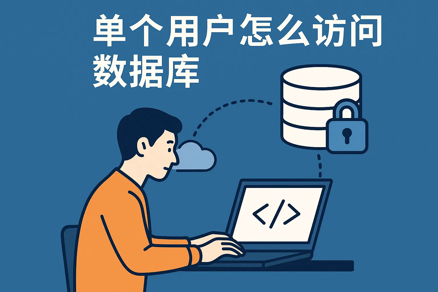 单个用户怎么访问数据库