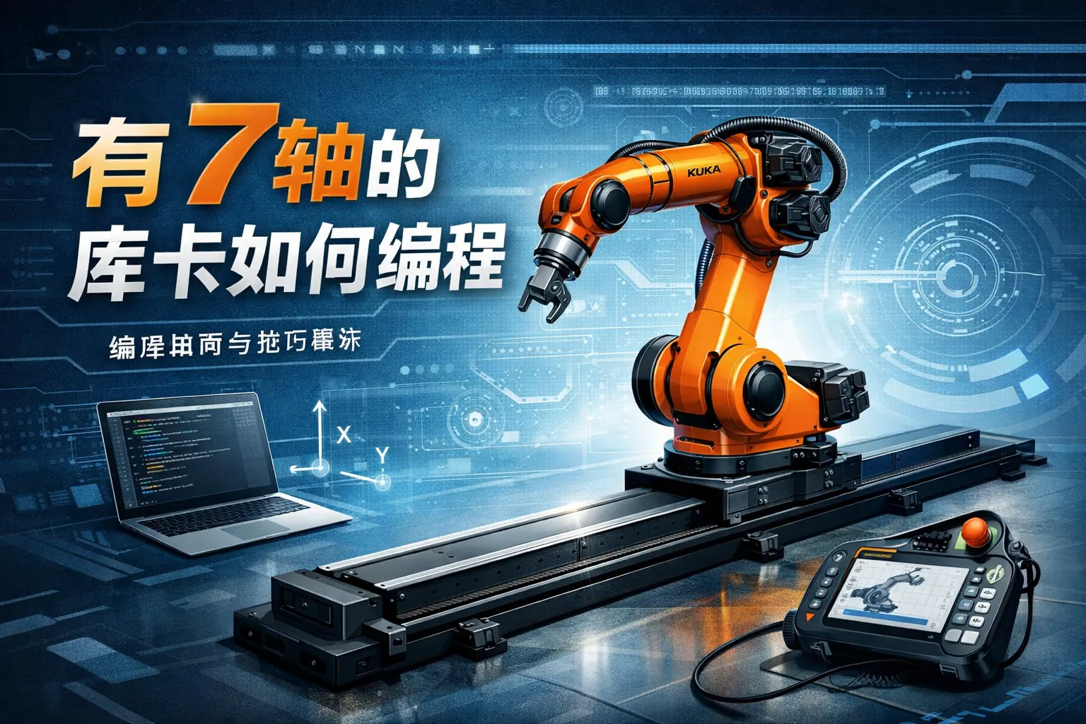 有7轴的库卡如何编程