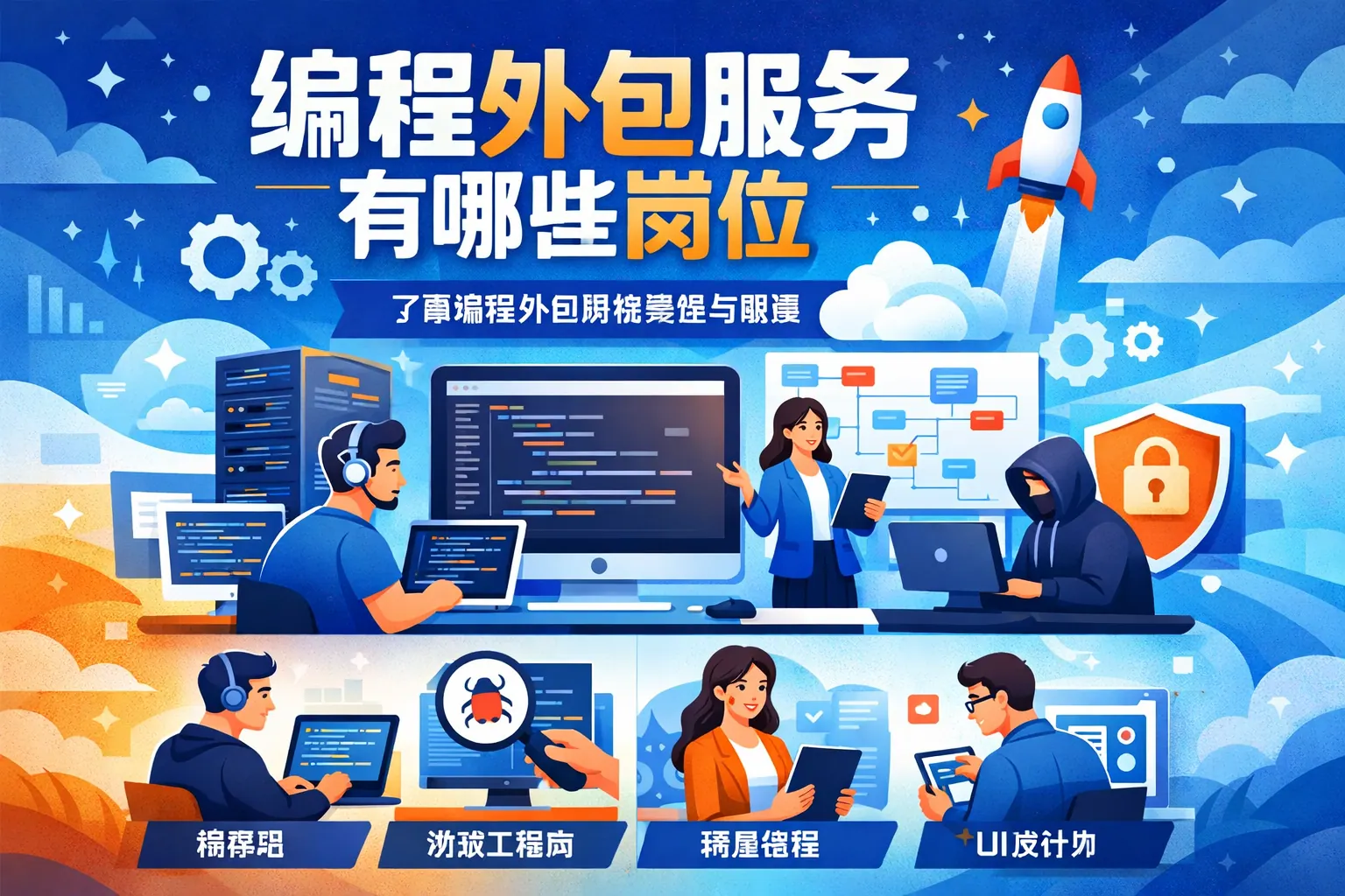 编程外包服务有哪些岗位