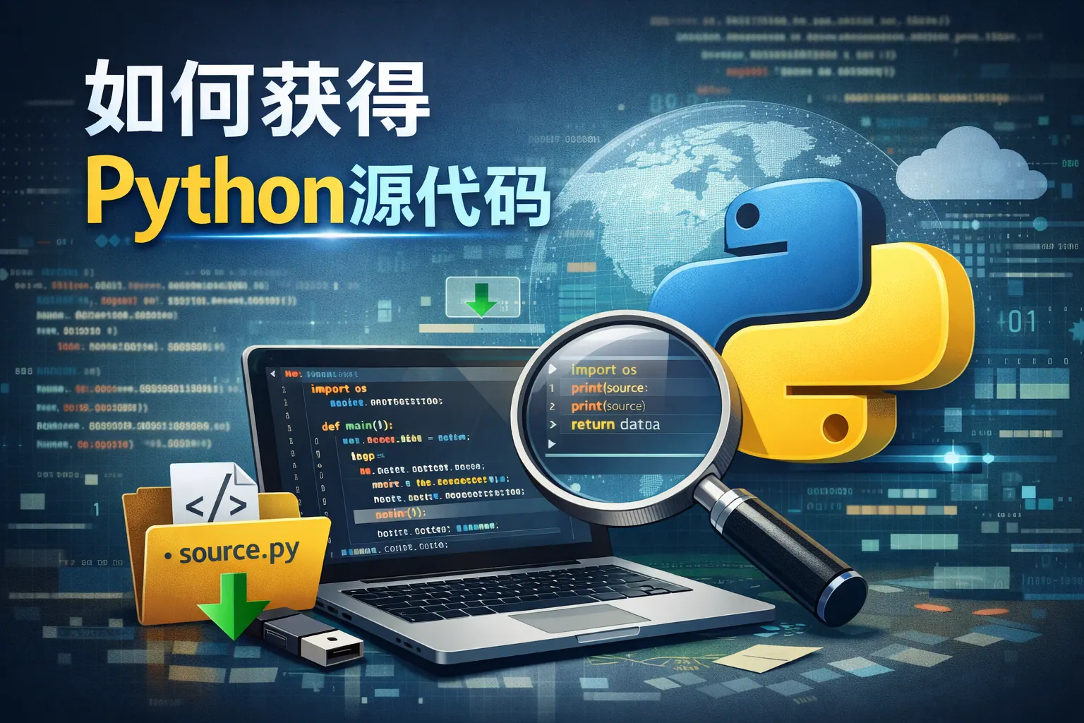 如何获得Python源代码