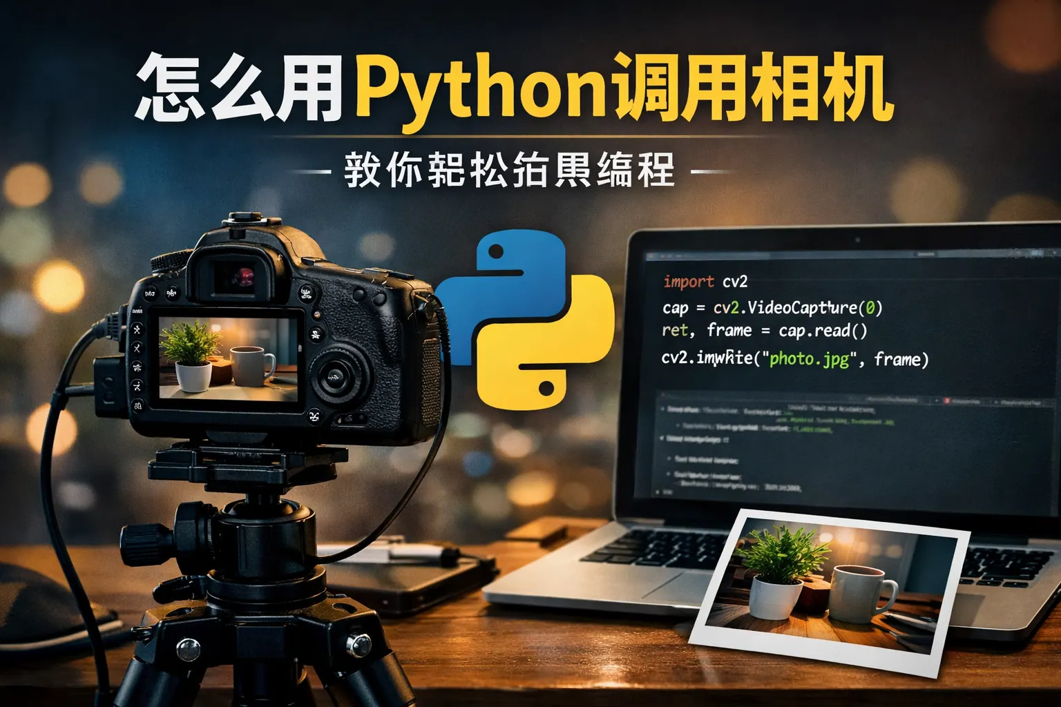 怎么用python调用相机