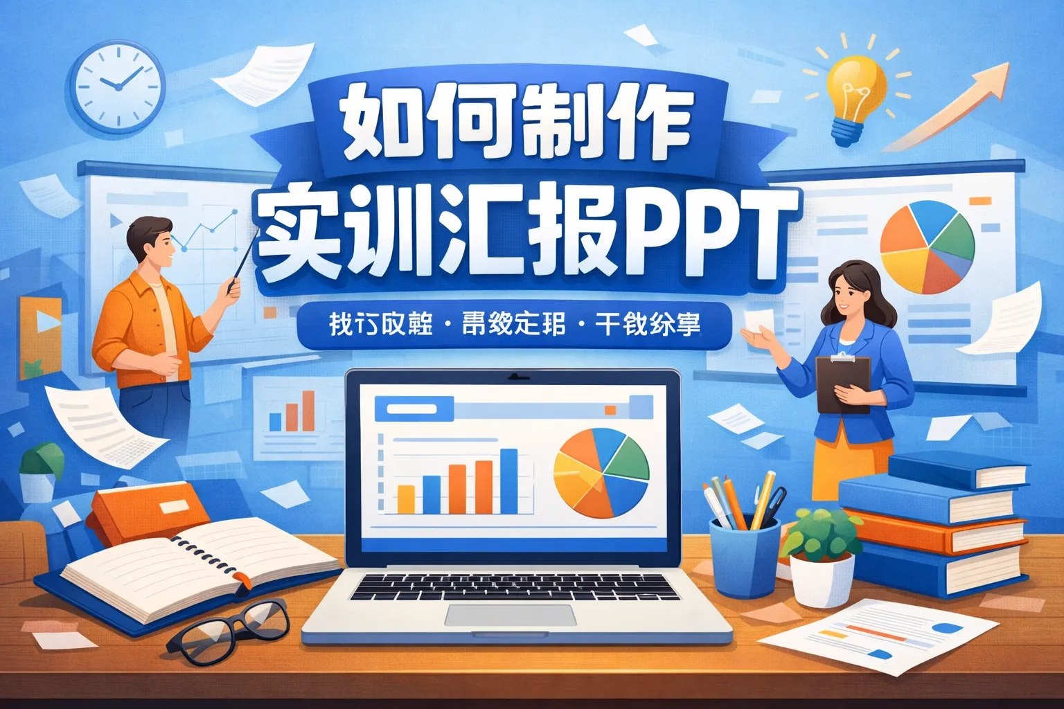 如何制作实训汇报ppt