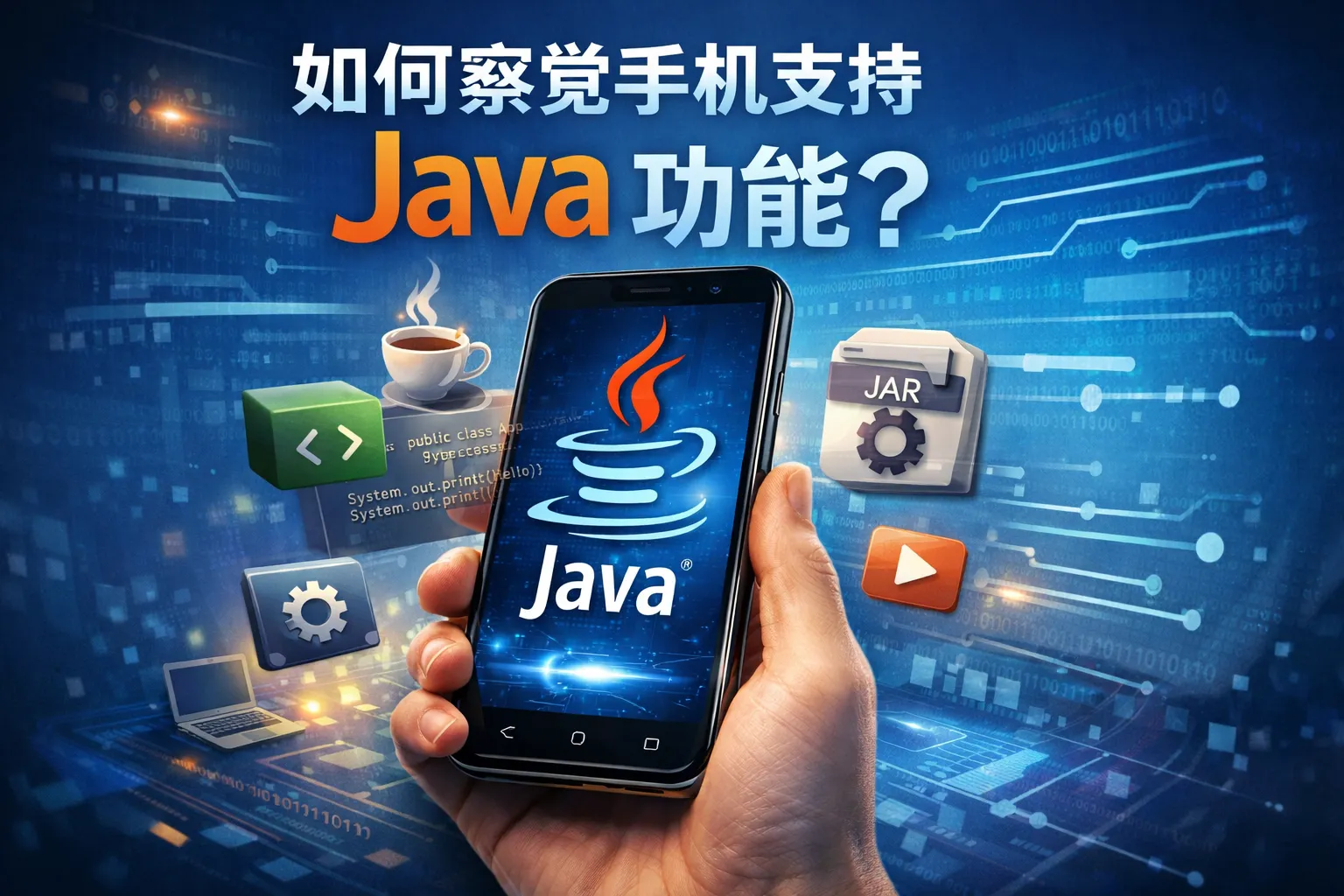 如何察觉手机支持java功能