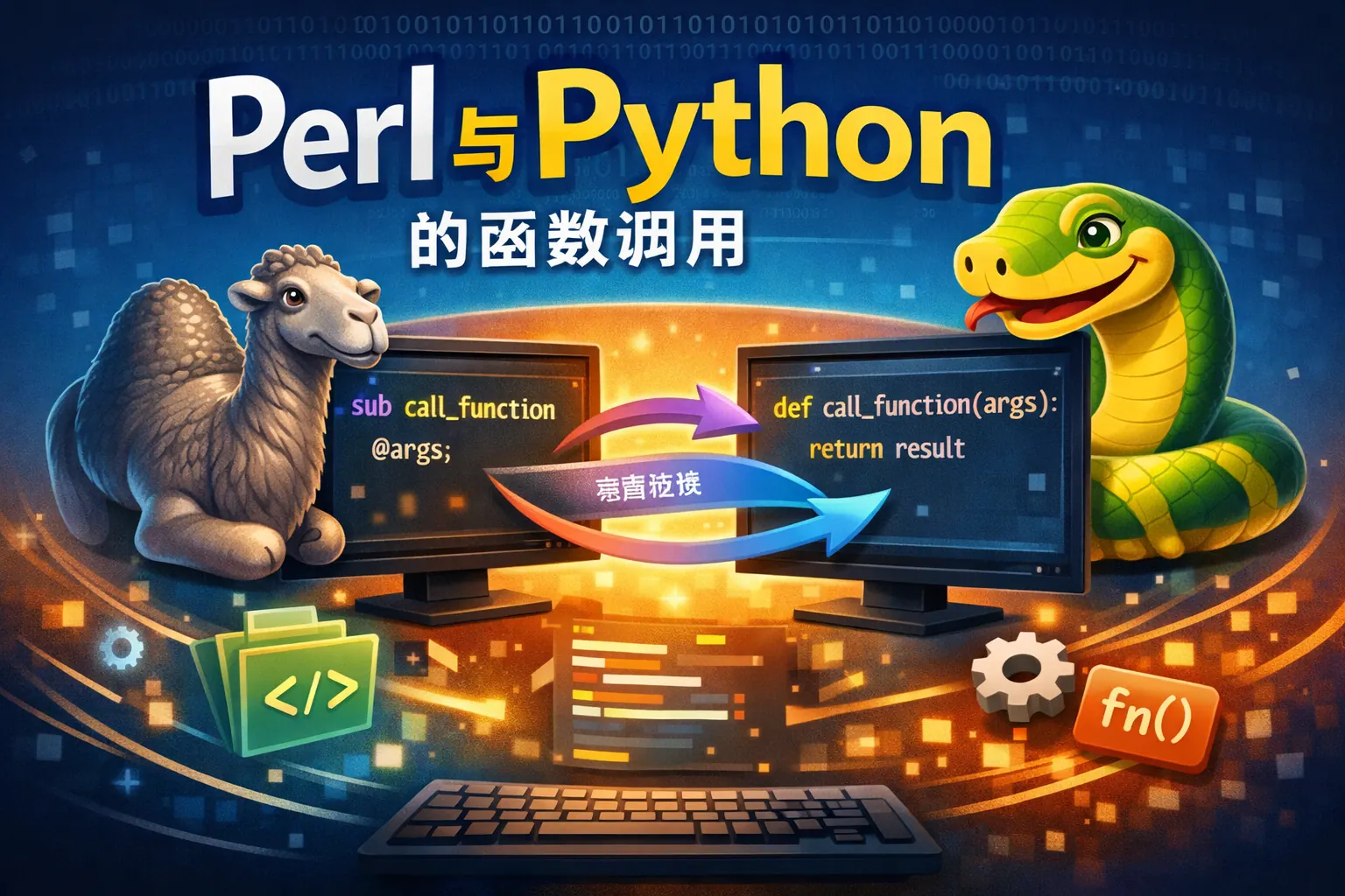 Perl/python Snap perl与python的调用函数调用