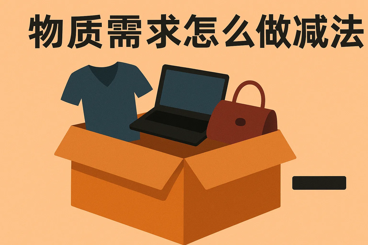 物质需求怎么做减法