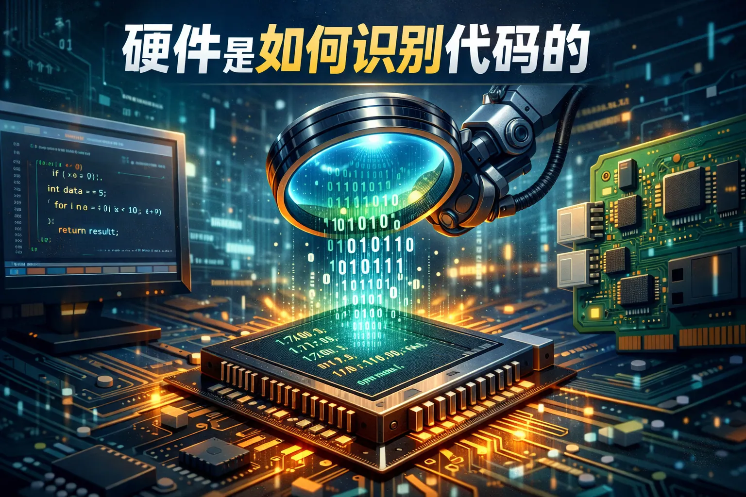 硬件是如何识别代码的