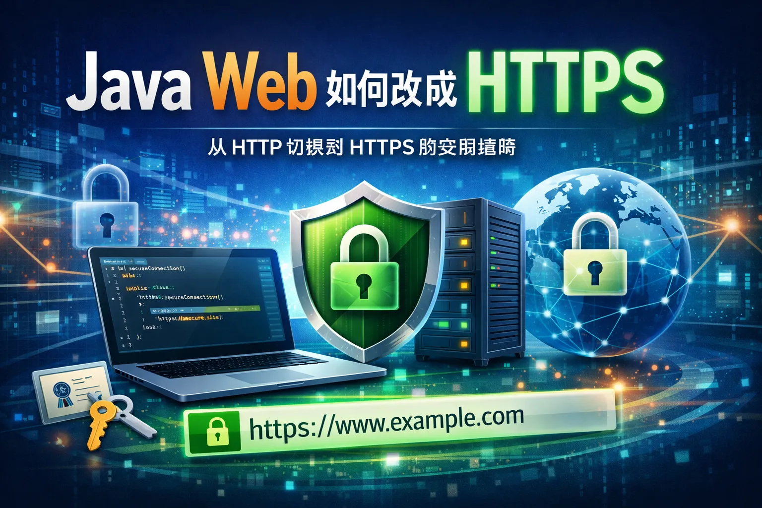 java web如何改成https