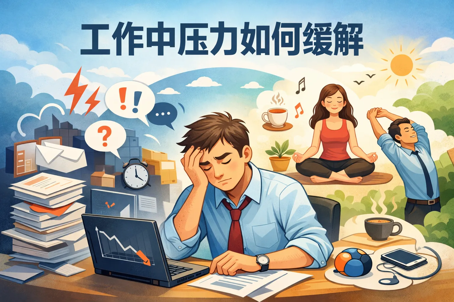 工作中压力如何缓解