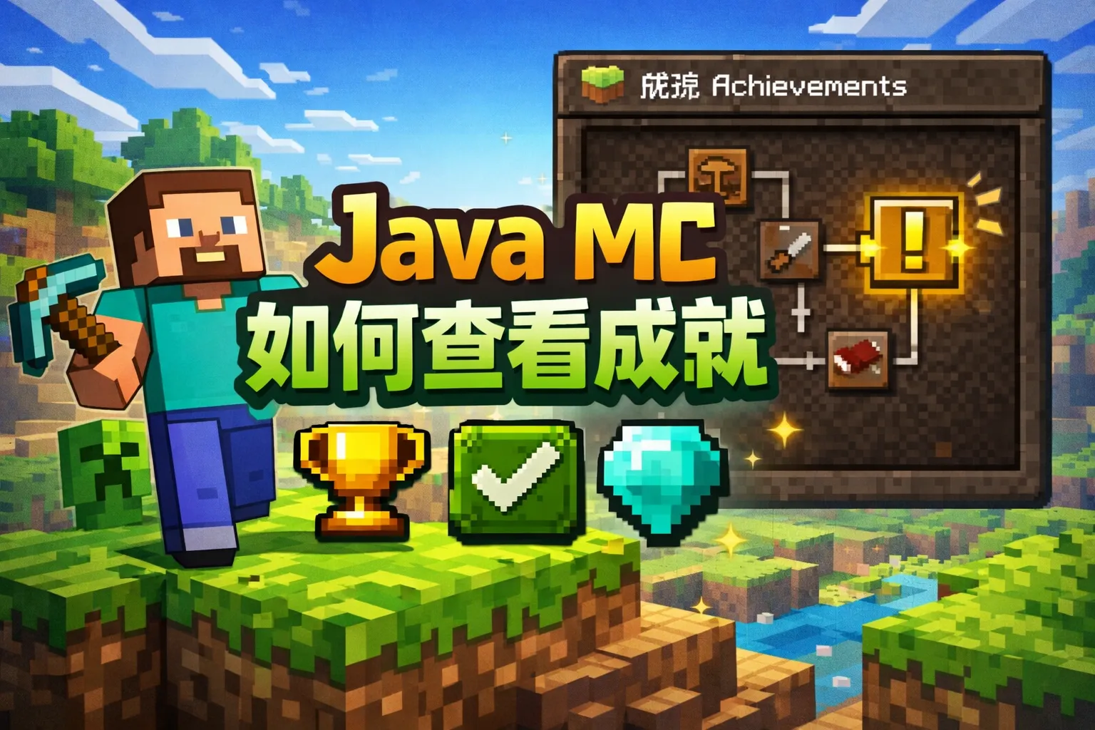 java mc如何查看成就