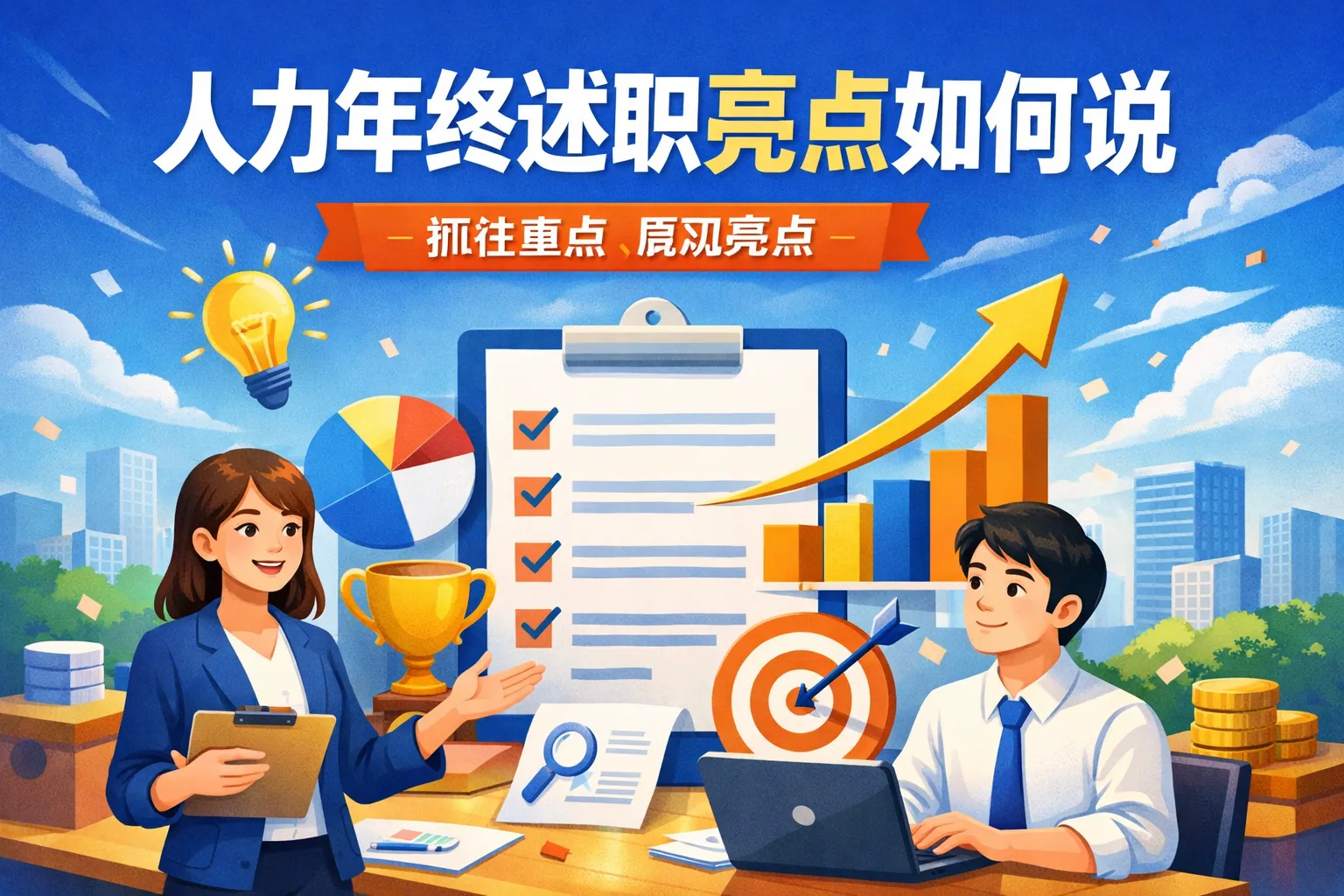 人力年终述职亮点如何说
