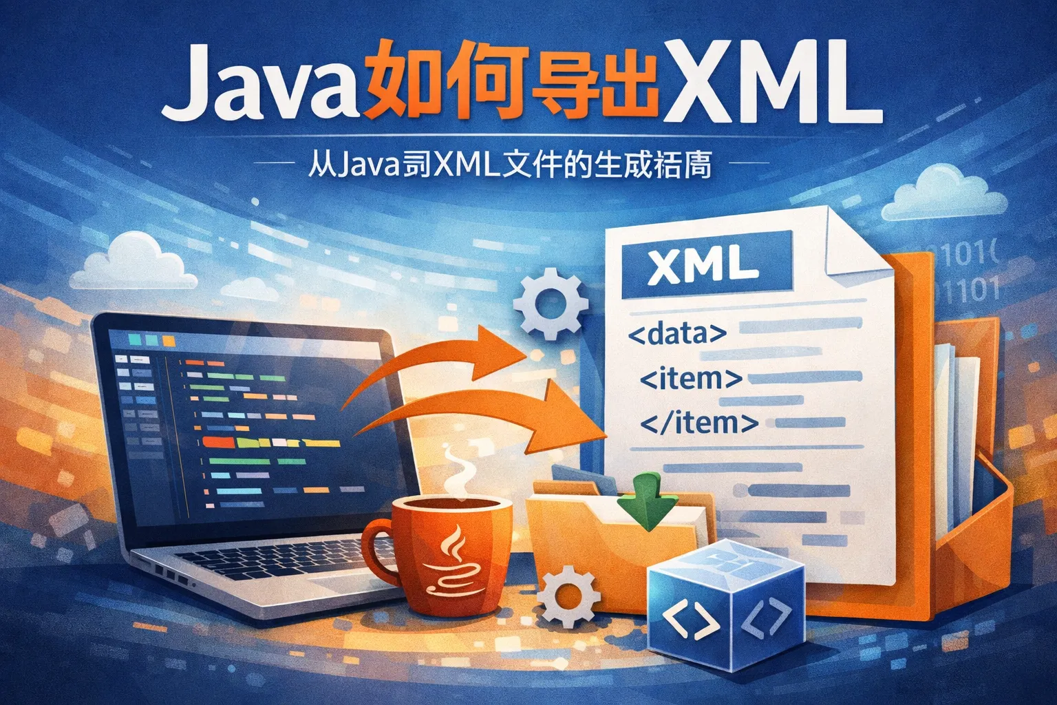 java如何导出xml