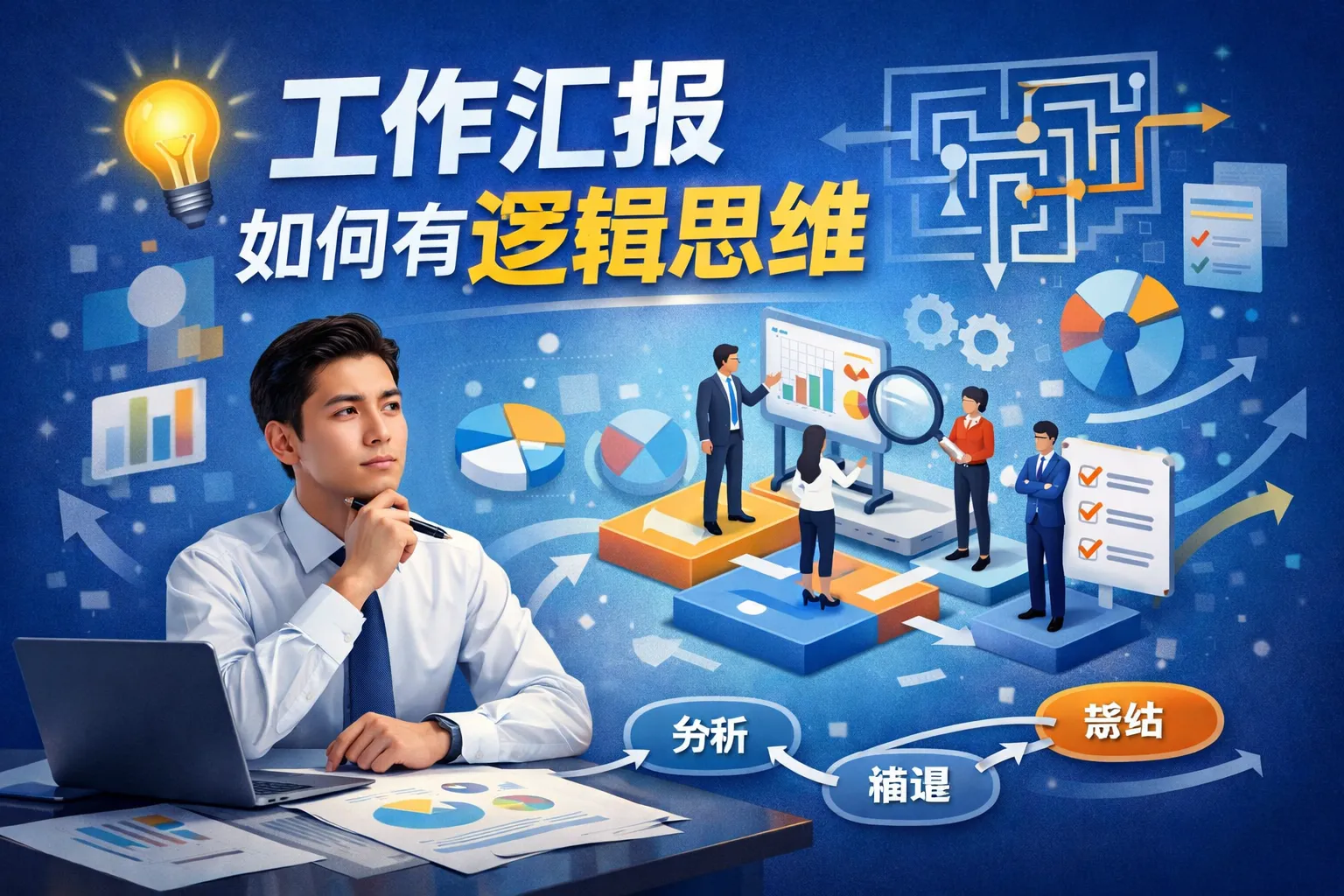 工作汇报如何有逻辑思维