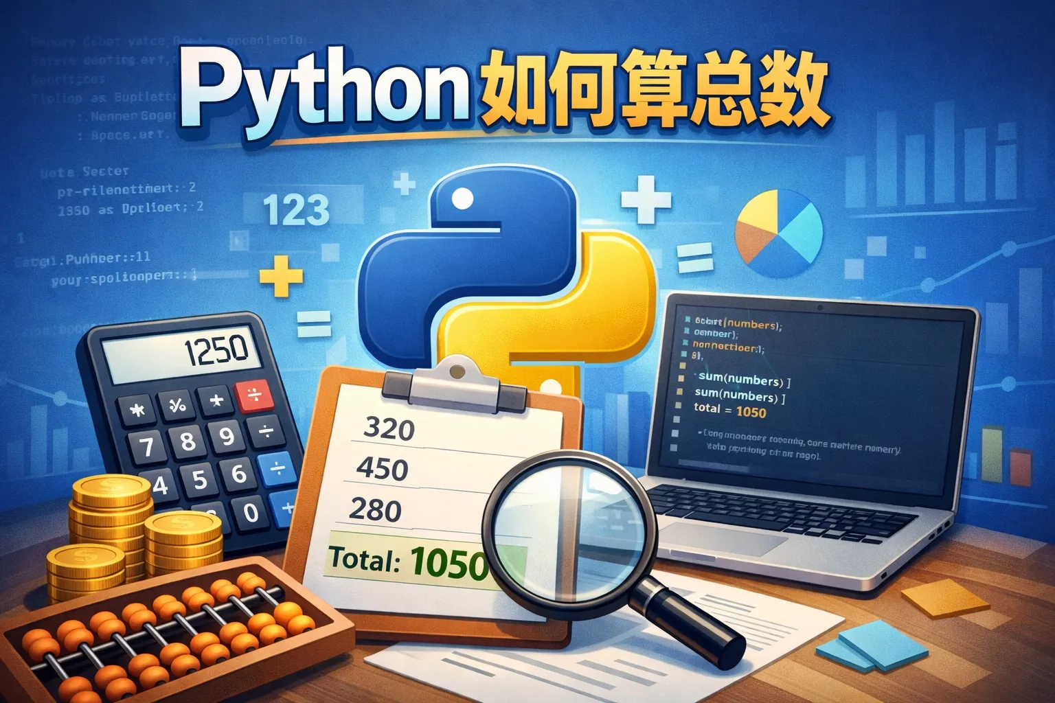 Python如何算总数