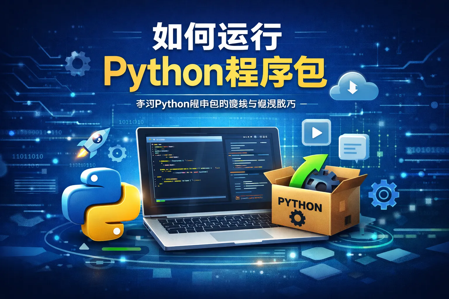 如何运行python程序包