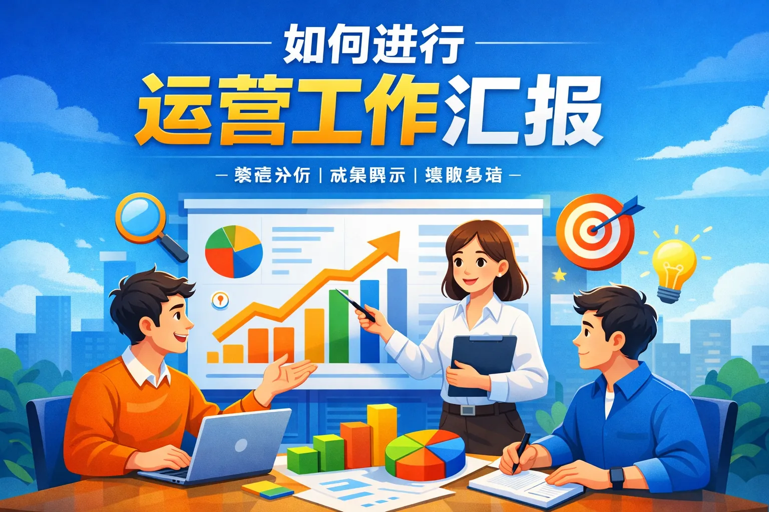 如何进行运营工作汇报