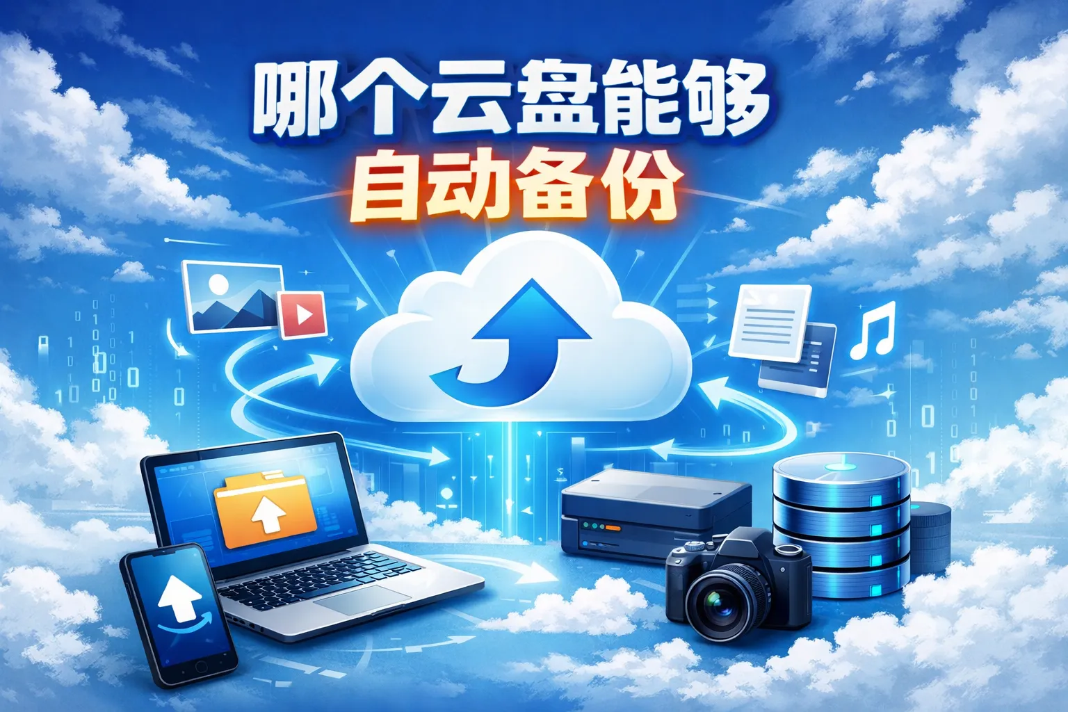 哪个云盘能够自动备份