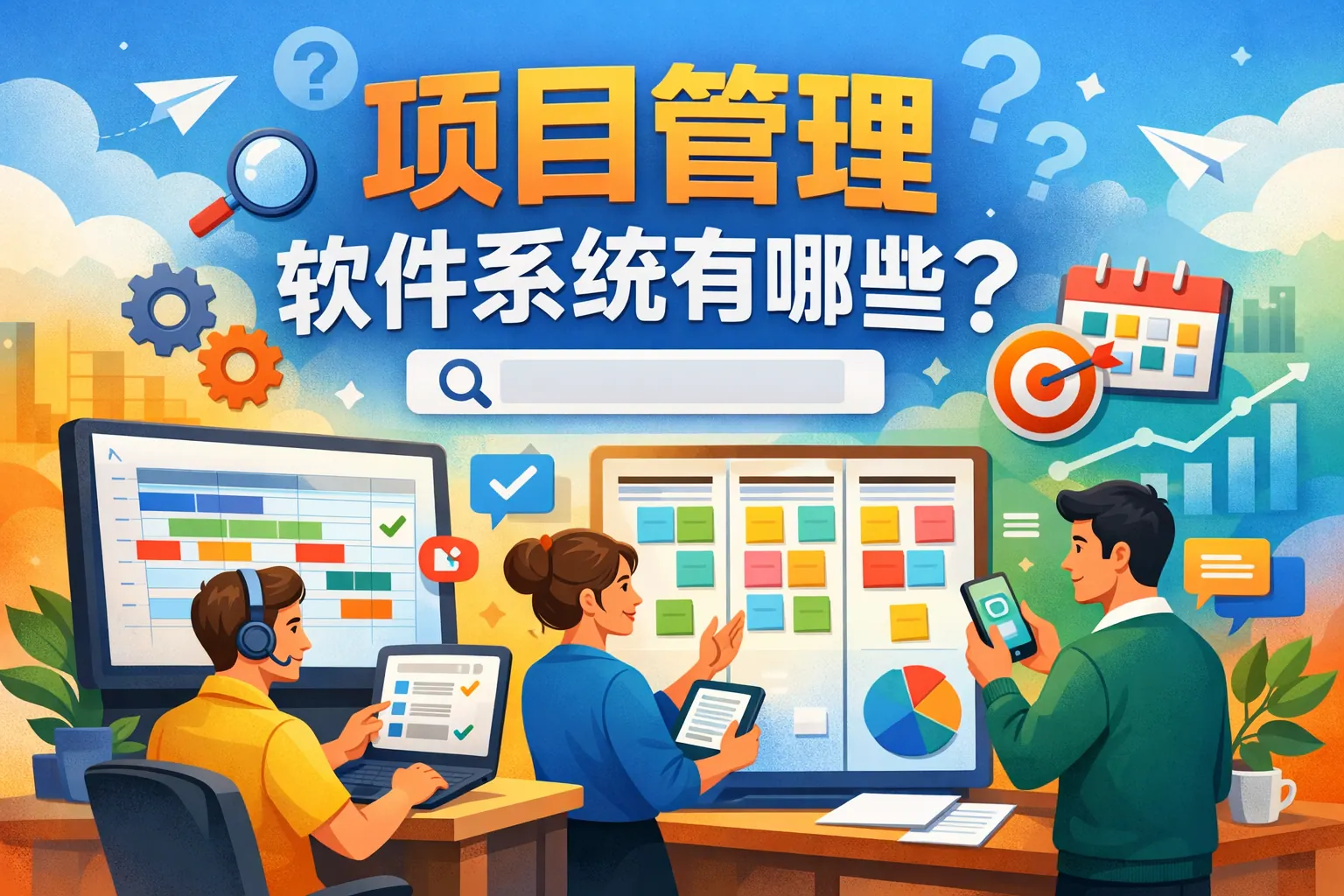 项目管理软件系统有哪些