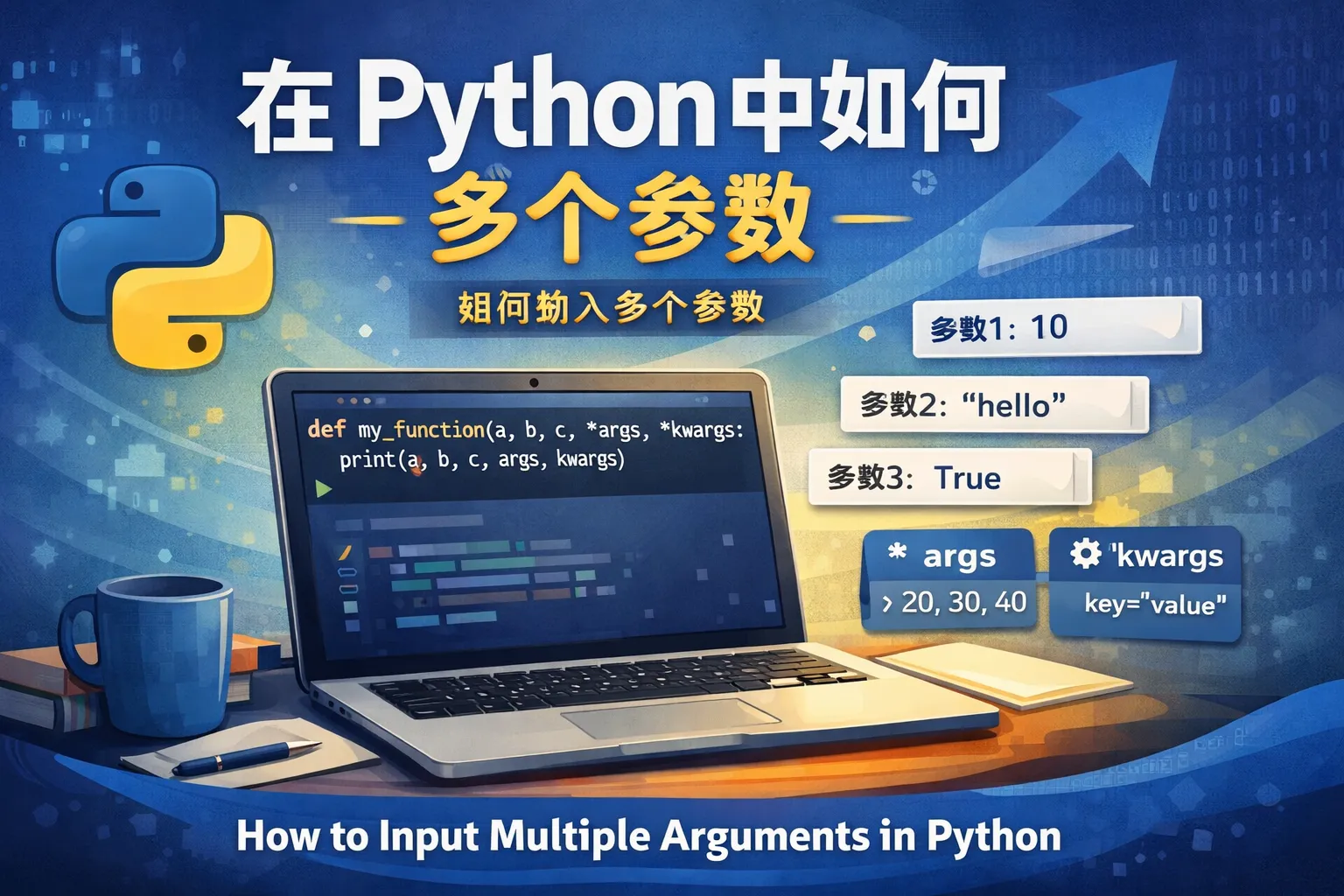在python中如何输入多个参数