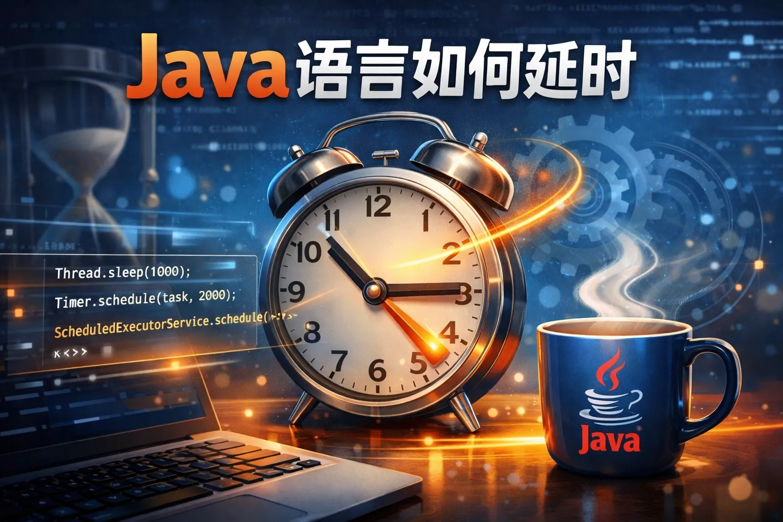 java语言如何延时