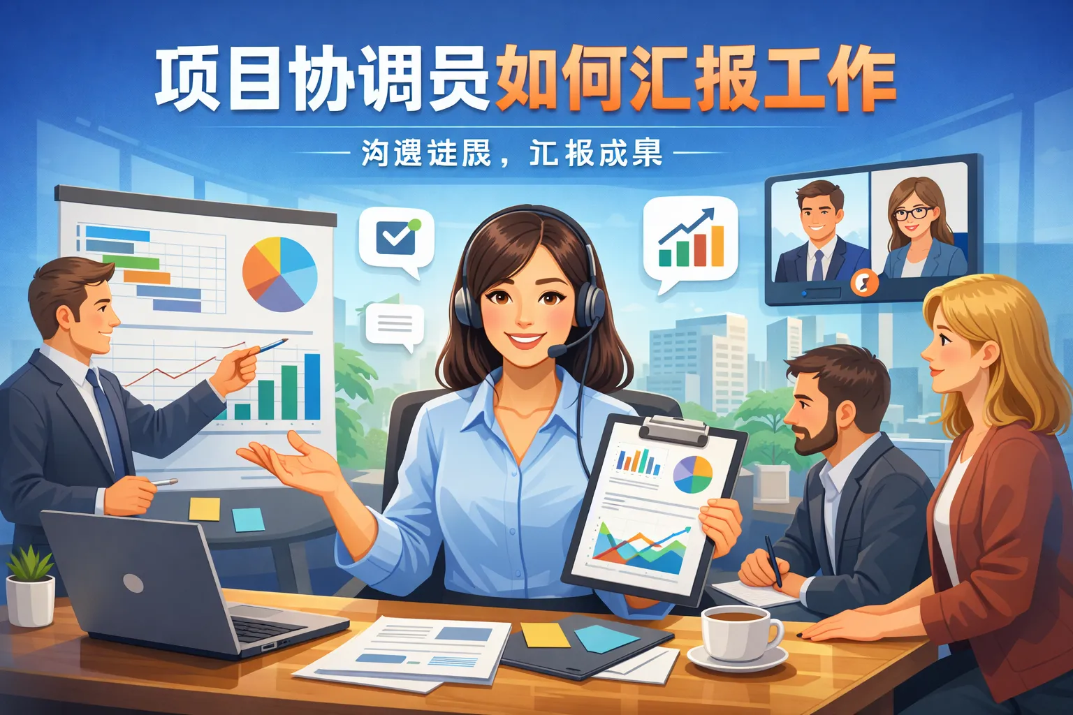 项目协调员如何汇报工作