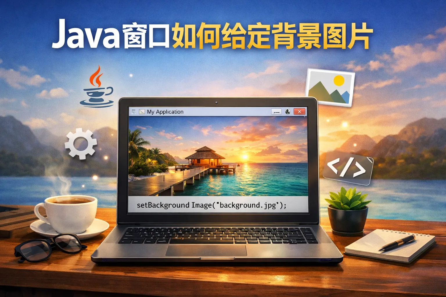 java窗口如何给定背景图片