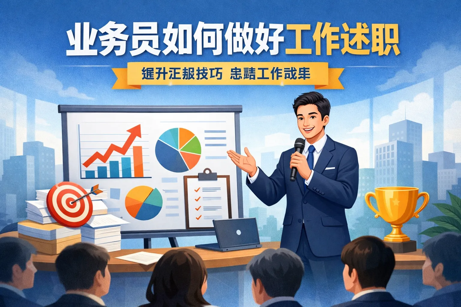 业务员如何做好工作述职