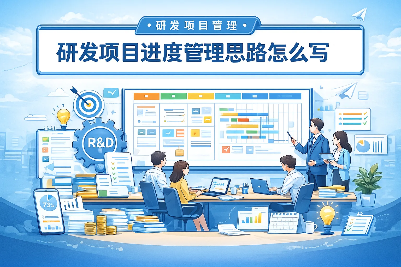 研发项目进度管理思路怎么写